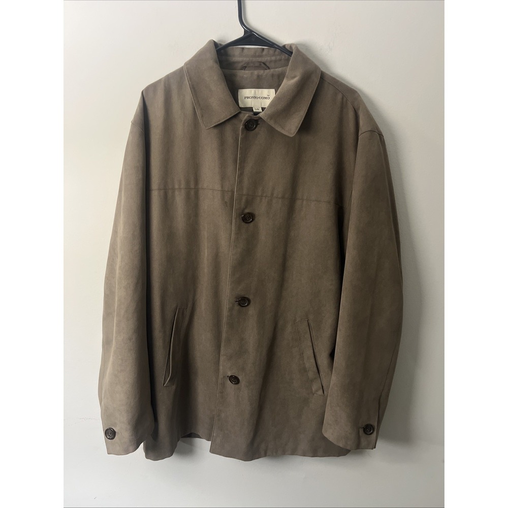 Pronto Uomo Coat Brown Size L